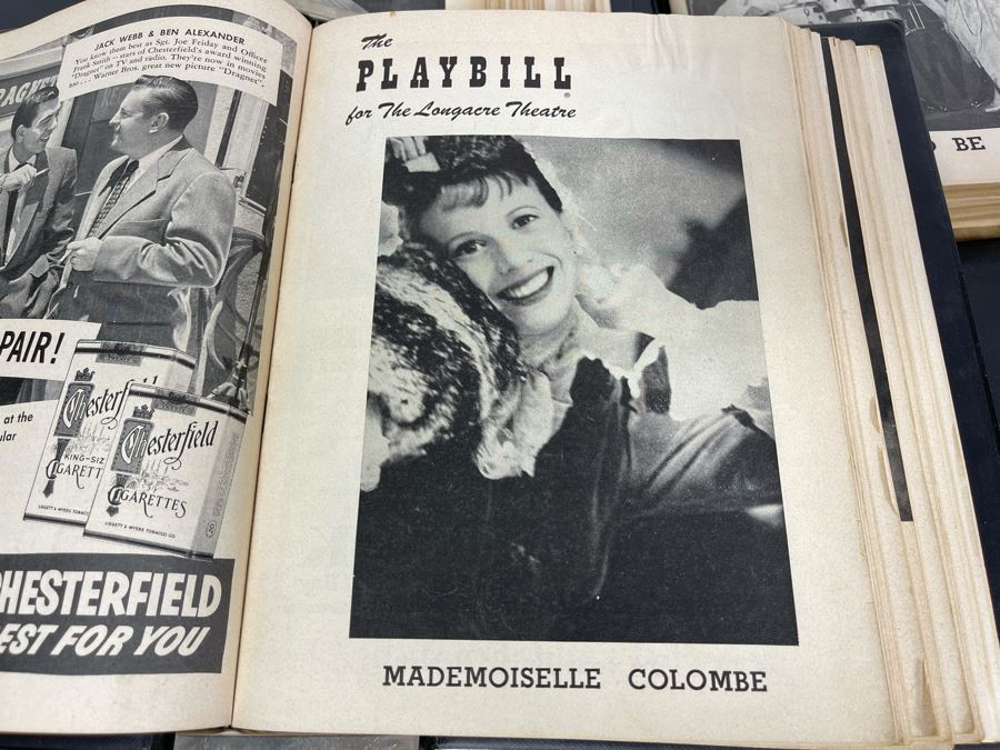 Huge Collection Of Vintage Playbills From The 1950s-1960s Including Audrey Hepburn In Ondine - See Photos For Sampling [Photo 13]