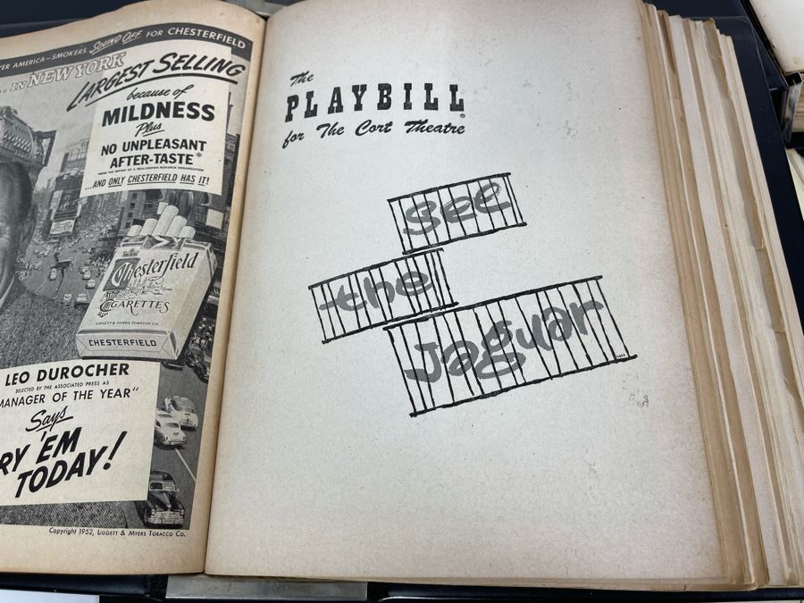 Huge Collection Of Vintage Playbills From The 1950s-1960s Including Audrey Hepburn In Ondine - See Photos For Sampling [Photo 30]