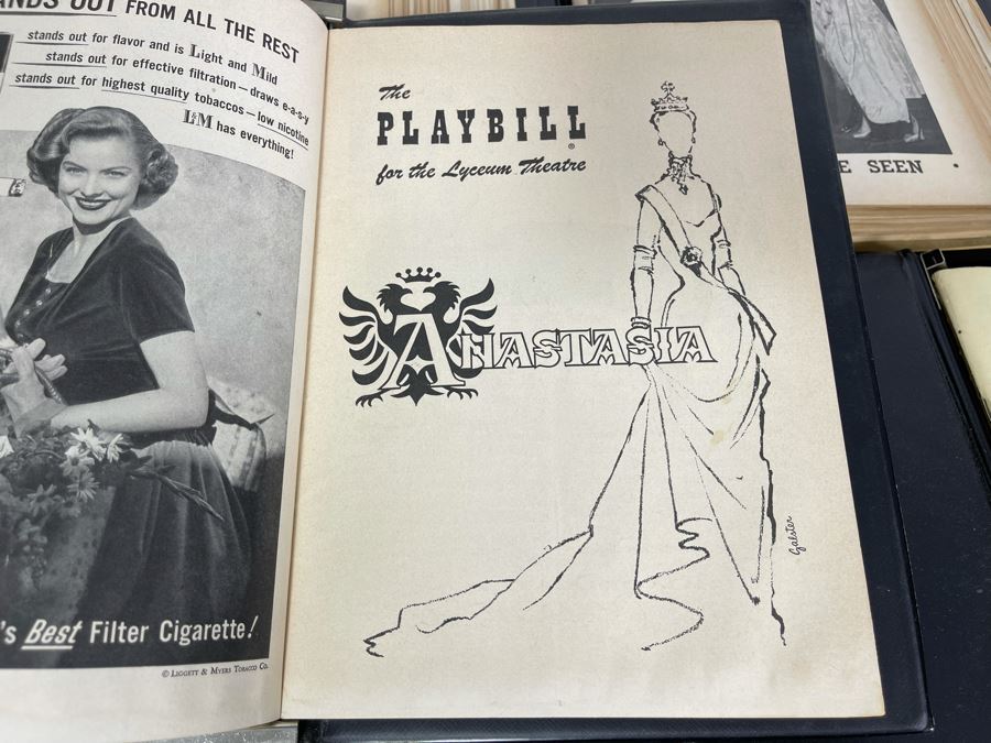 Huge Collection Of Vintage Playbills From The 1950s-1960s Including Audrey Hepburn In Ondine - See Photos For Sampling [Photo 26]