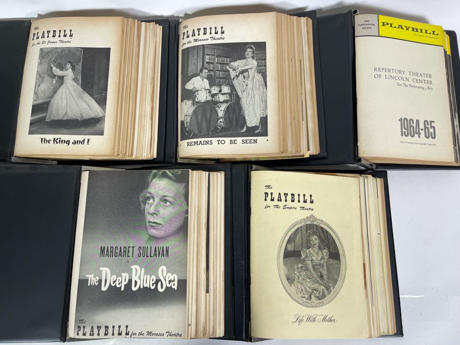 Huge Collection Of Vintage Playbills From The 1950s-1960s Including Audrey Hepburn In Ondine - See Photos For Sampling [Photo 6]