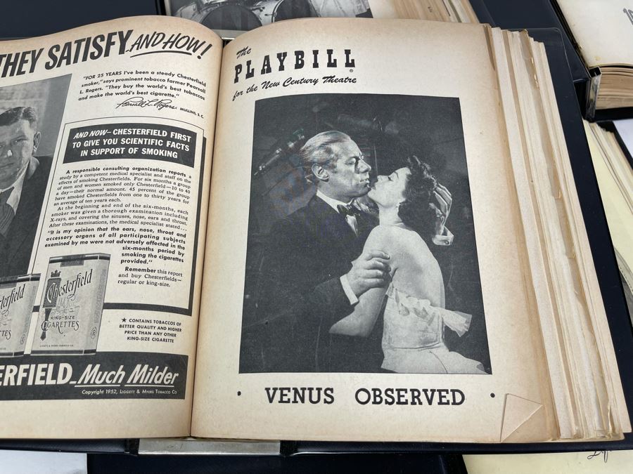Huge Collection Of Vintage Playbills From The 1950s-1960s Including Audrey Hepburn In Ondine - See Photos For Sampling [Photo 34]