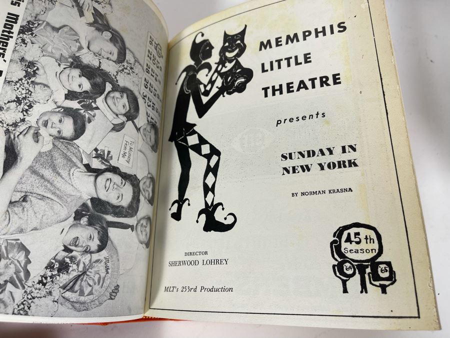Collection Of Bound Theatre Programs From 1962-1977 From Memphis Little Theatre [Photo 6]