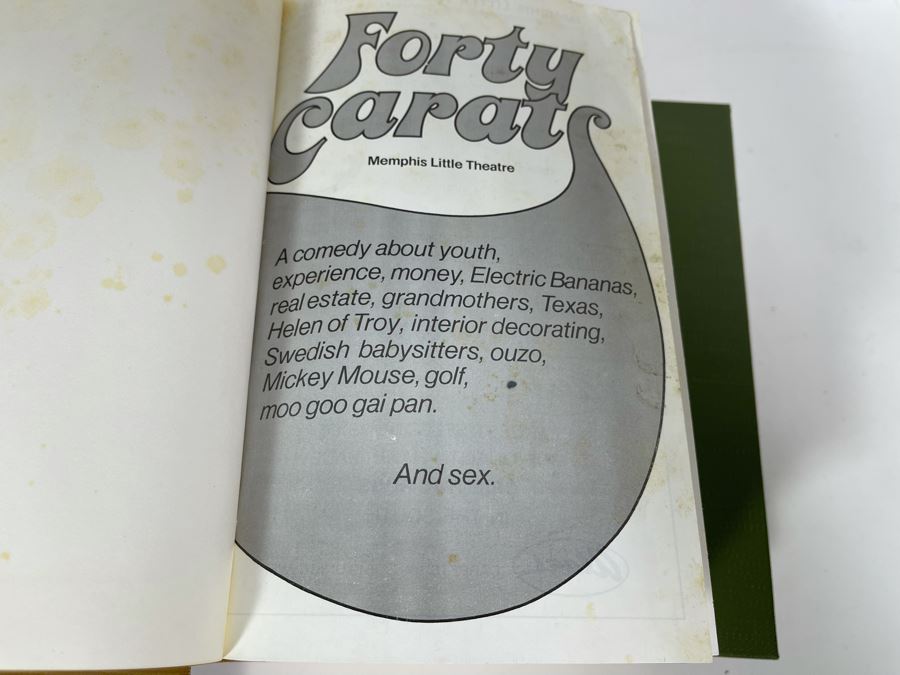 Collection Of Bound Theatre Programs From 1962-1977 From Memphis Little Theatre [Photo 9]