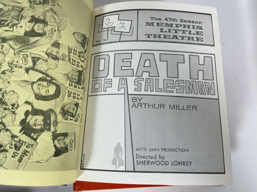 Collection Of Bound Theatre Programs From 1962-1977 From Memphis Little Theatre [Photo 8]