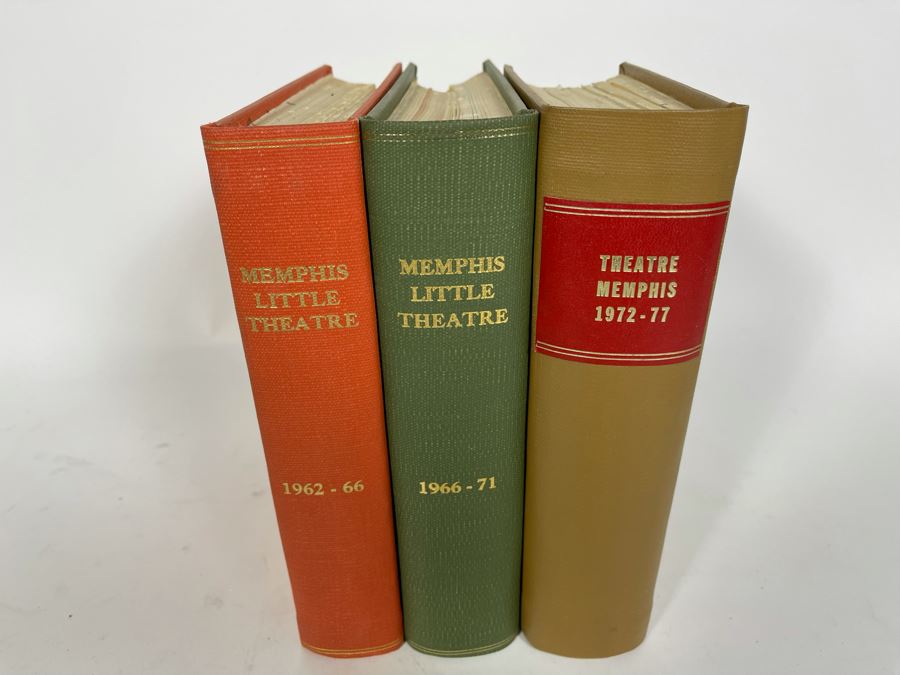 Collection Of Bound Theatre Programs From 1962-1977 From Memphis Little Theatre [Photo 2]