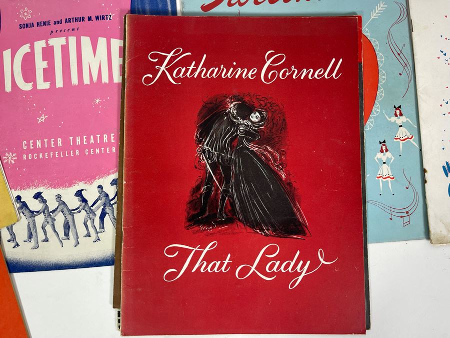 Large Collection Of Vintage Mid-Century Theatre Programs - See Photos [Photo 7]