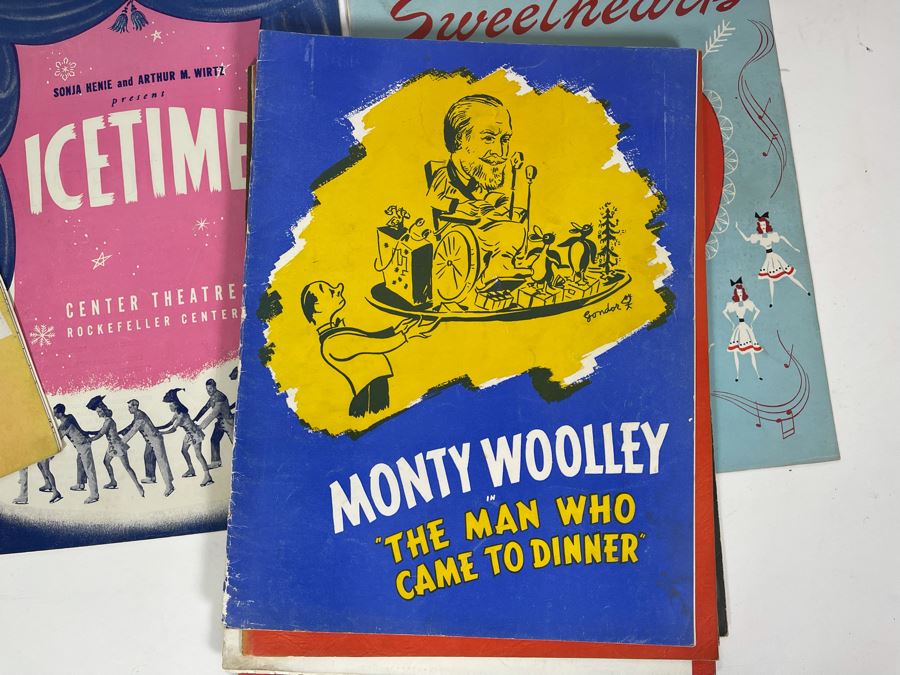Large Collection Of Vintage Mid-Century Theatre Programs - See Photos [Photo 11]