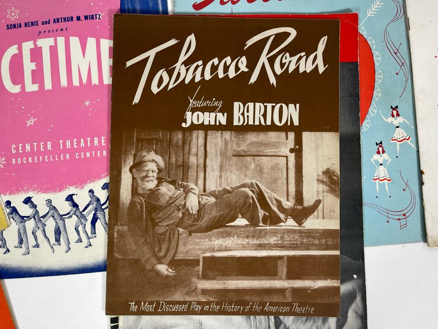 Large Collection Of Vintage Mid-Century Theatre Programs - See Photos [Photo 6]