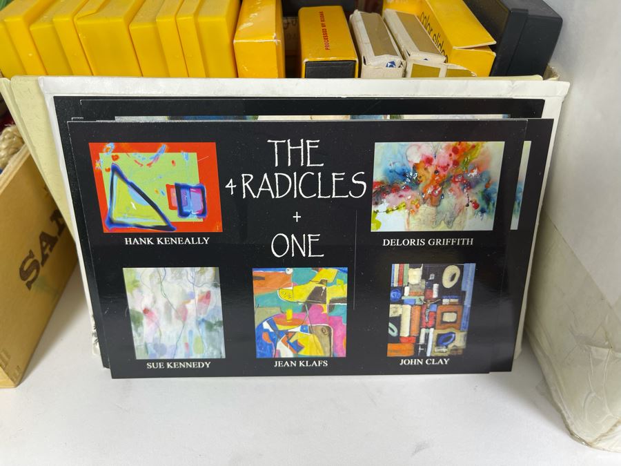 Artist Jean Klafs' Slides / Photos Collection Documenting Her Artwork Along With Jean Klafs' Award Ribbons From Various Art Shows [Photo 6]
