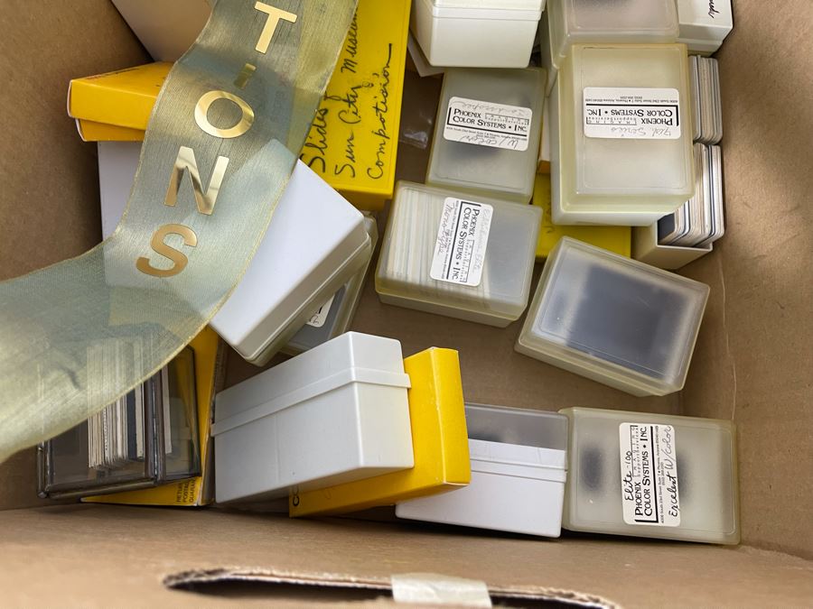 Artist Jean Klafs' Slides / Photos Collection Documenting Her Artwork Along With Jean Klafs' Award Ribbons From Various Art Shows [Photo 10]