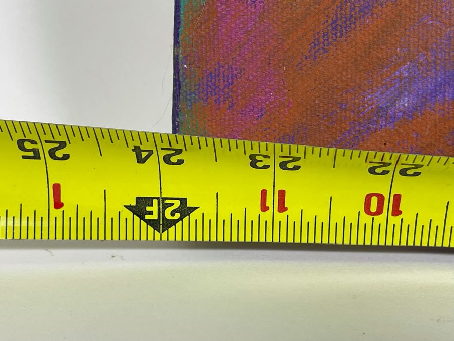 Original Jean Klafs Mixed Media Oil Painting On Canvas 24 X 24 [Photo 7]