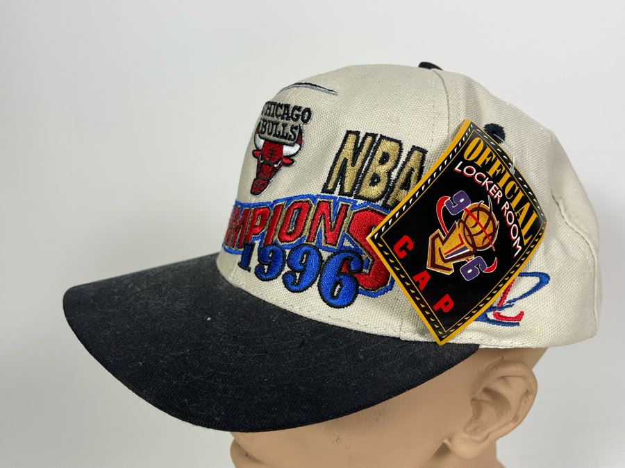 New With Tags Chicago Bulls NBA Basketball Champions 1996 Hat [Photo 5]