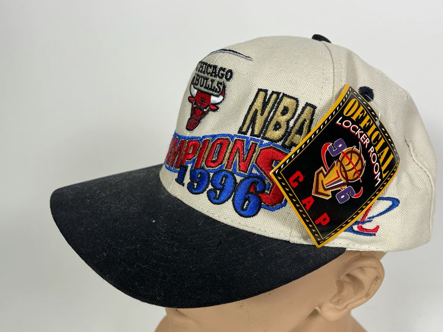 New With Tags Chicago Bulls NBA Basketball Champions 1996 Hat [Photo 6]