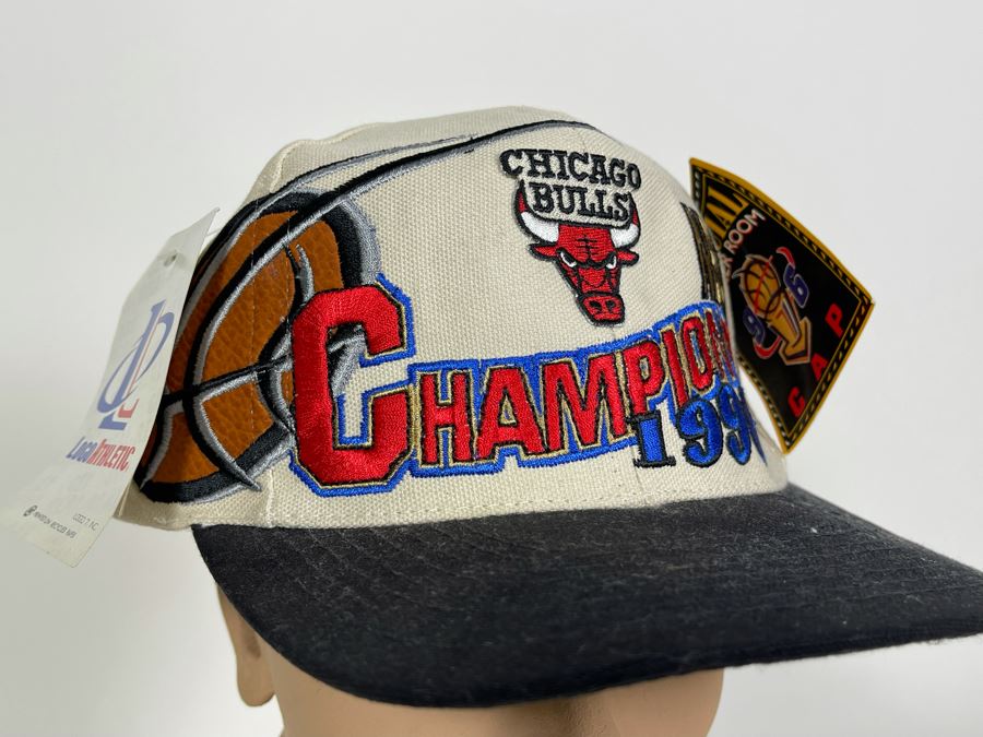New With Tags Chicago Bulls NBA Basketball Champions 1996 Hat [Photo 3]