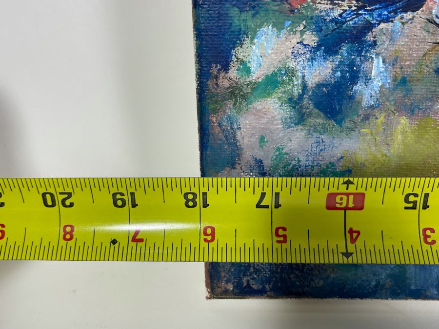 Original Joan Lohrey Oil Painting On Canvas Unsigned 18 X 24 [Photo 7]