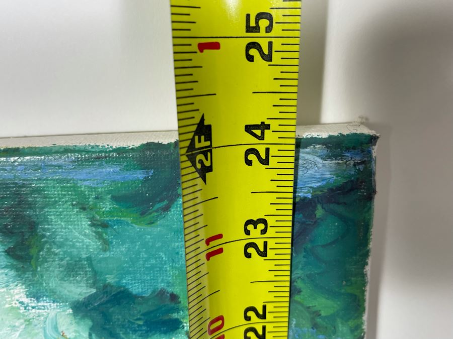 Original Joan Lohrey Oil Painting On Canvas Unsigned 18 X 24 [Photo 8]