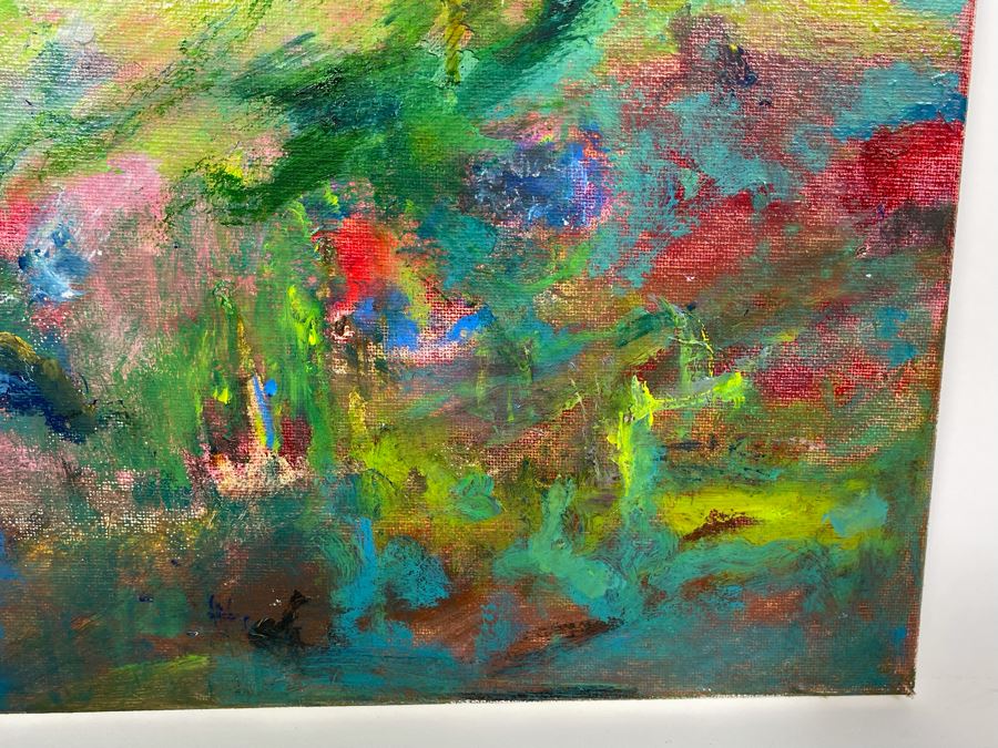 Original Joan Lohrey Oil Painting On Canvas Unsigned 18 X 24 [Photo 6]