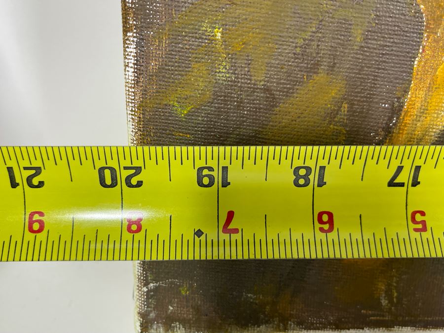 Original Joan Lohrey Oil Painting On Canvas Unsigned 20 X 16 [Photo 5]