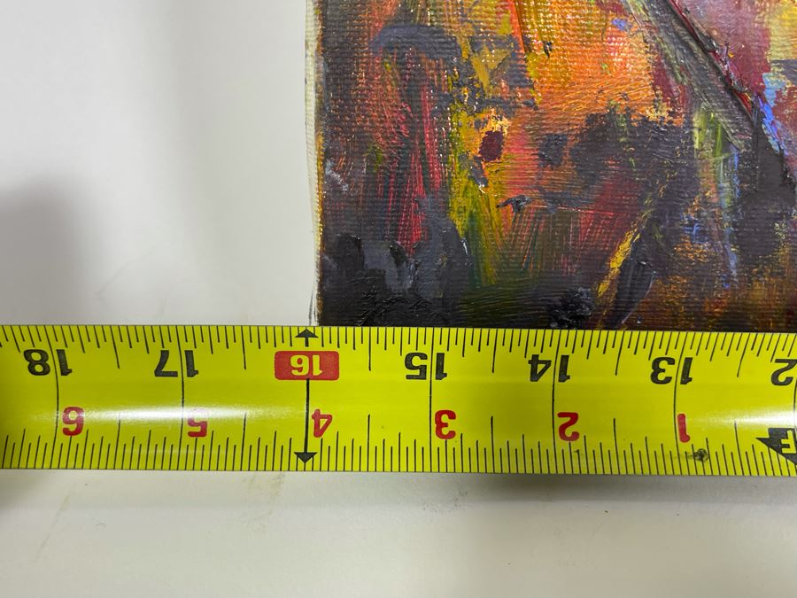 Original Joan Lohrey Still Life Oil Painting On Canvas Unsigned 16 X 20 [Photo 8]