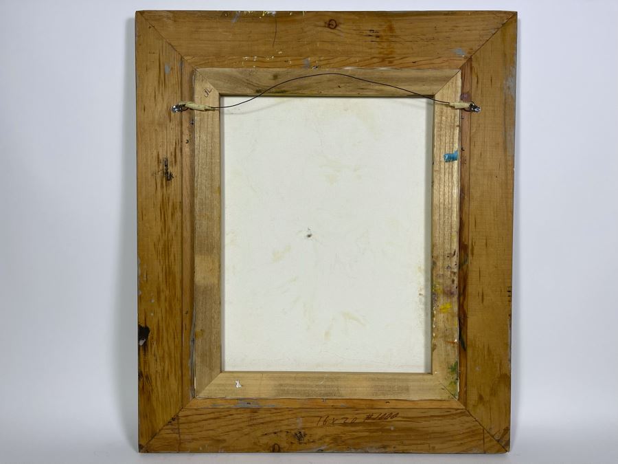 Framed Original Joan Lohrey Oil Painting On Canvas 16 X 20 [Photo 11]