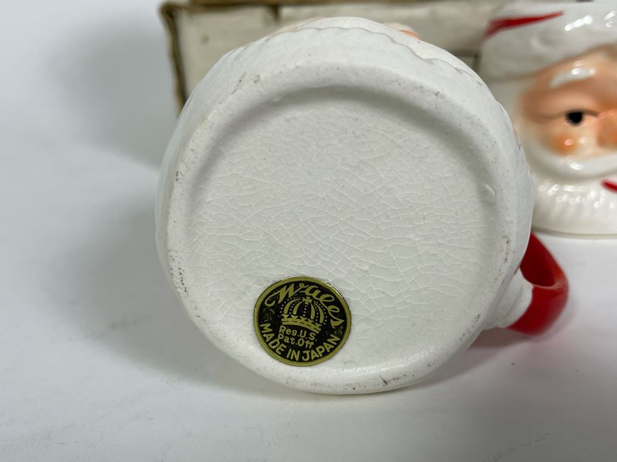 JUST ADDED - Vintage Japanese Santa Claus Mugs By Wales [Photo 6]