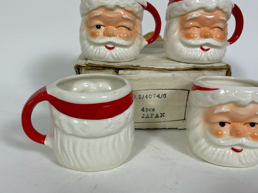 JUST ADDED - Vintage Japanese Santa Claus Mugs By Wales [Photo 5]
