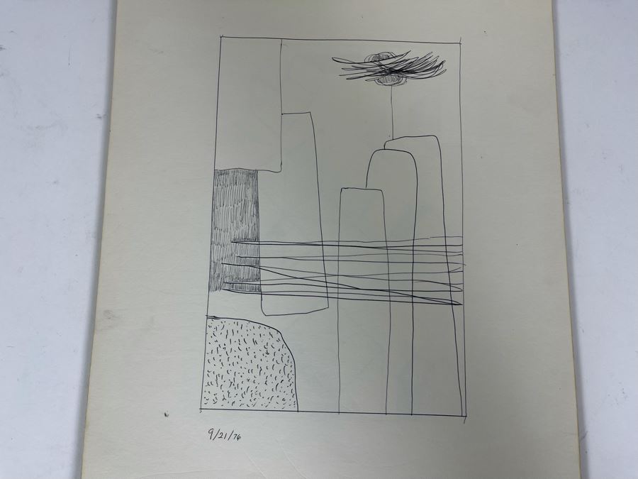 Original Jean Klafs Artist Sketch Book With Pages Of Original Artwork 11 X 14 - See Photos [Photo 7]