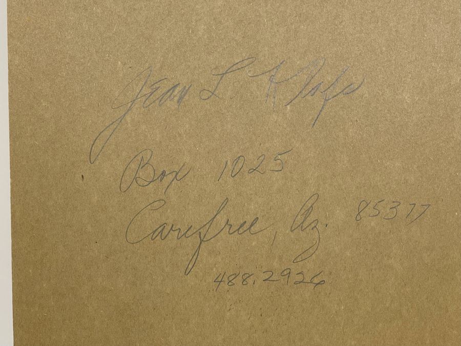 Original Jean Klafs Artist Sketch Book With Pages Of Original Artwork 11 X 14 - See Photos [Photo 4]