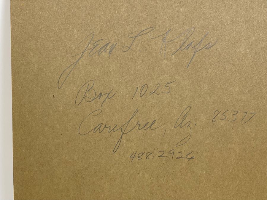 Original Jean Klafs Artist Sketch Book With Pages Of Original Artwork 11 X 14 - See Photos [Photo 3]