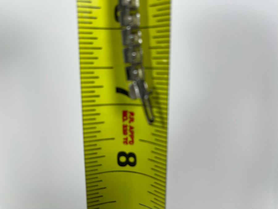 Vintage Art Deco Dorsons Sterling Silver Rhinestone 7' Bracelet 21g [Photo 9]