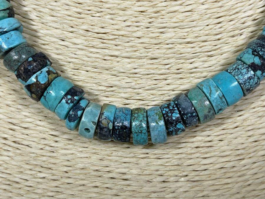 Vintage Turquoise 18' Necklace [Photo 3]