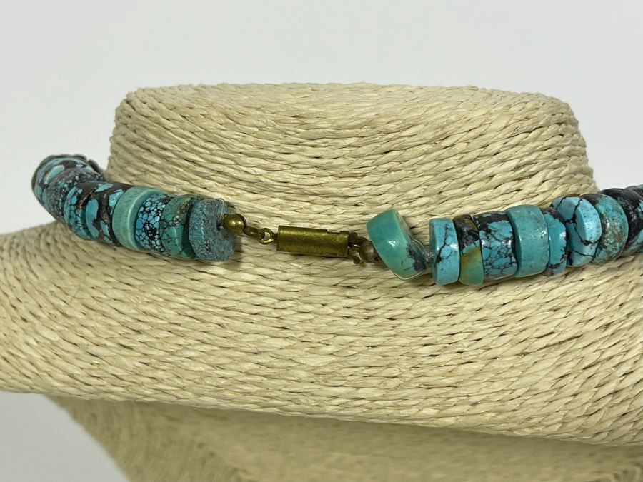 Vintage Turquoise 18' Necklace [Photo 7]