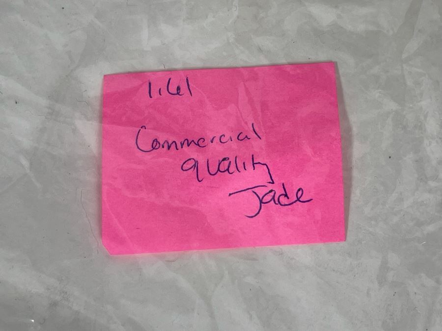 Vintage Commercial Quality Jade Bead 17' Necklace 21.2g [Photo 8]