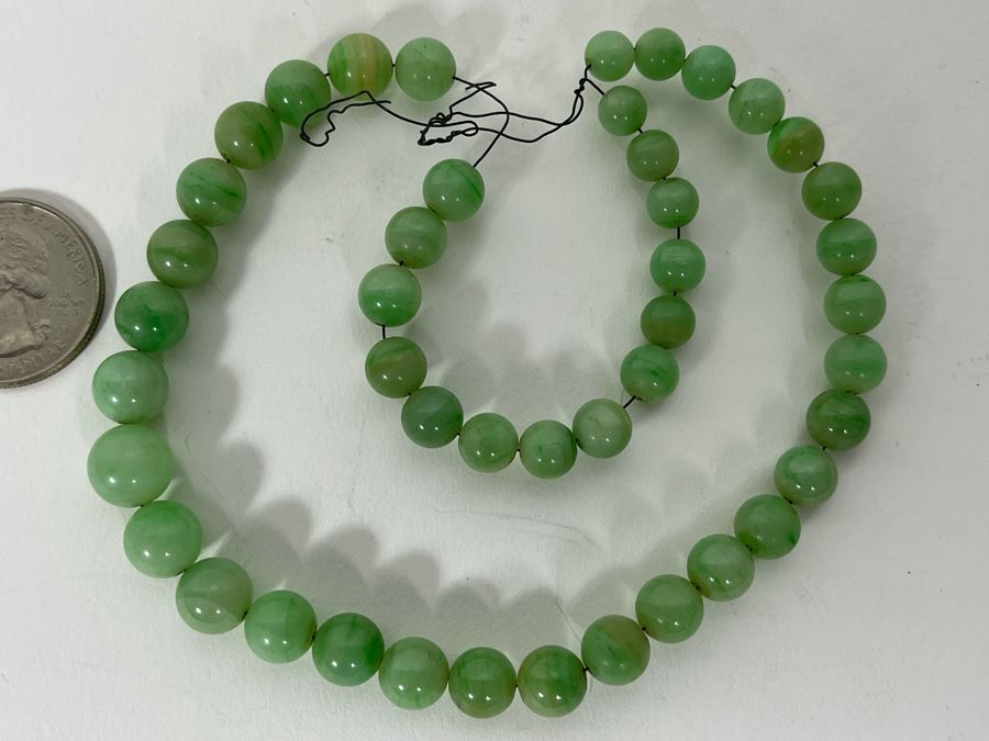 Commercial Quality Jade Beads 34g [Photo 3]