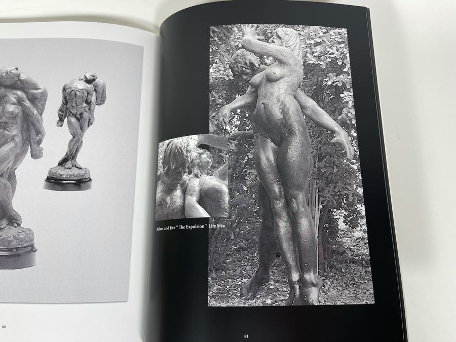 Pair Of Max Turner Artist Books: The Sculpture Of Max Turner And Terra Cotta Sculpture Of Max Turner (Several Sculptures Featured Were Previously Sold  - Adam And Eve Sculputre Is In Book) [Photo 4]