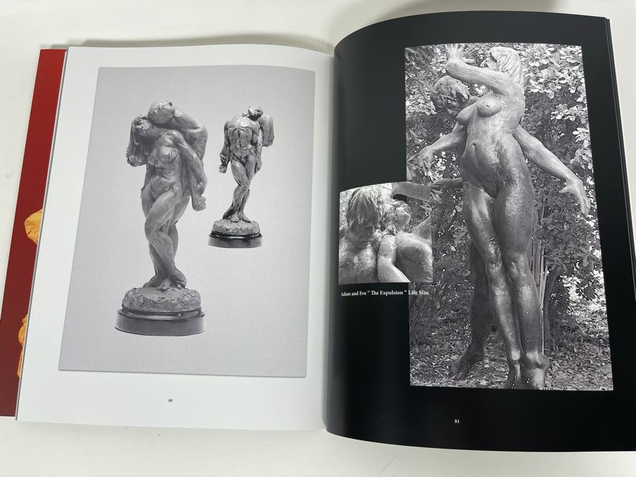 Pair Of Max Turner Artist Books: The Sculpture Of Max Turner And Terra Cotta Sculpture Of Max Turner (Several Sculptures Featured Were Previously Sold  - Adam And Eve Sculputre Is In Book) [Photo 5]
