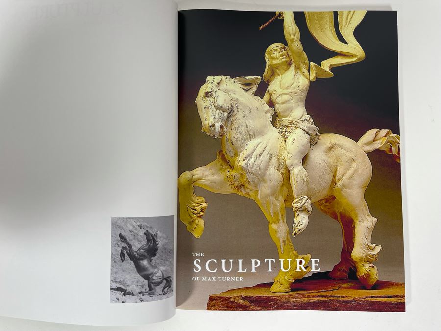 Pair Of Max Turner Artist Books: The Sculpture Of Max Turner And Terra Cotta Sculpture Of Max Turner (Several Sculptures Featured Were Previously Sold  - Adam And Eve Sculputre Is In Book) [Photo 6]