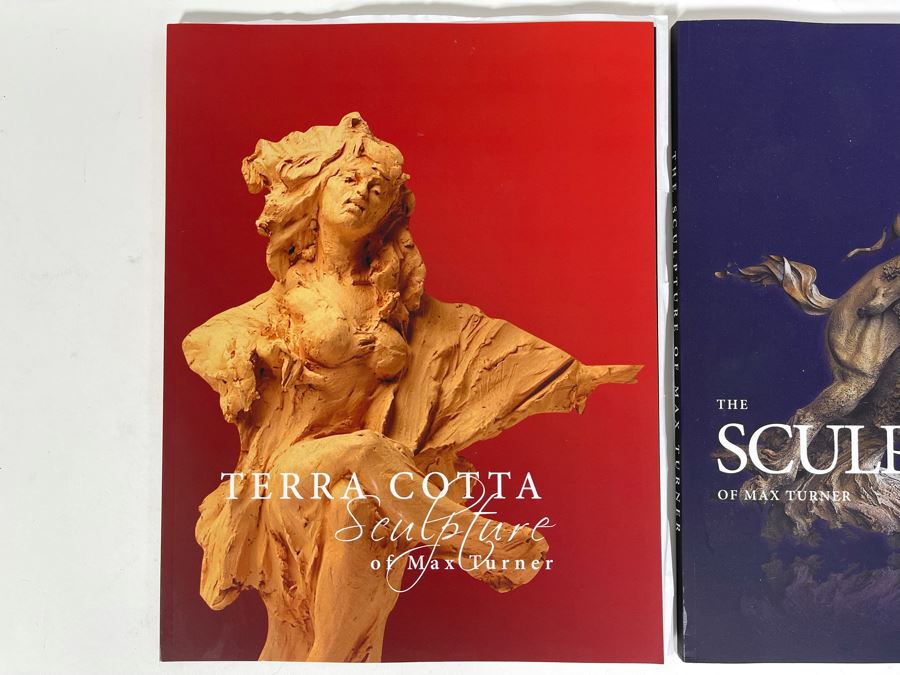 Pair Of Max Turner Artist Books: The Sculpture Of Max Turner And Terra Cotta Sculpture Of Max Turner (Several Sculptures Featured Were Previously Sold  - Adam And Eve Sculputre Is In Book) [Photo 3]
