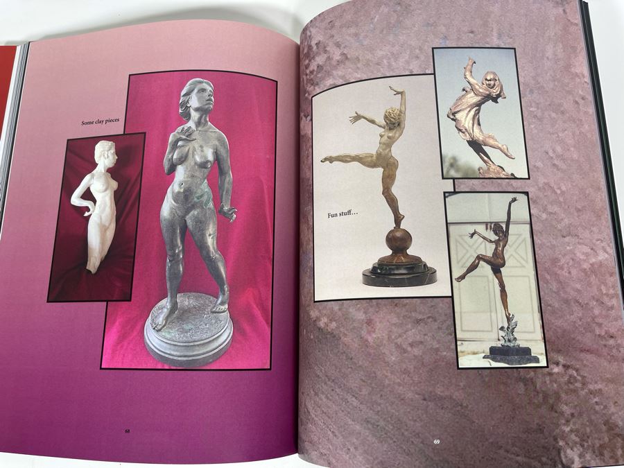 Pair Of Max Turner Artist Books: The Sculpture Of Max Turner And Terra Cotta Sculpture Of Max Turner (Several Sculptures Featured Were Previously Sold  - Adam And Eve Sculputre Is In Book) [Photo 17]