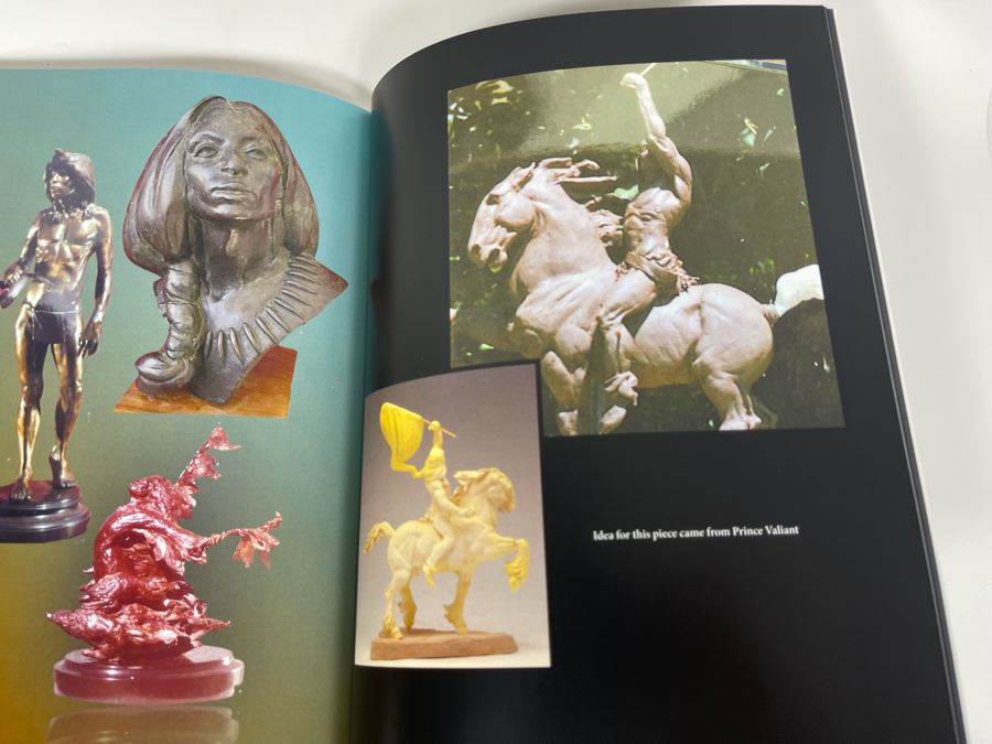 Pair Of Max Turner Artist Books: The Sculpture Of Max Turner And Terra Cotta Sculpture Of Max Turner (Several Sculptures Featured Were Previously Sold  - Adam And Eve Sculputre Is In Book) [Photo 21]