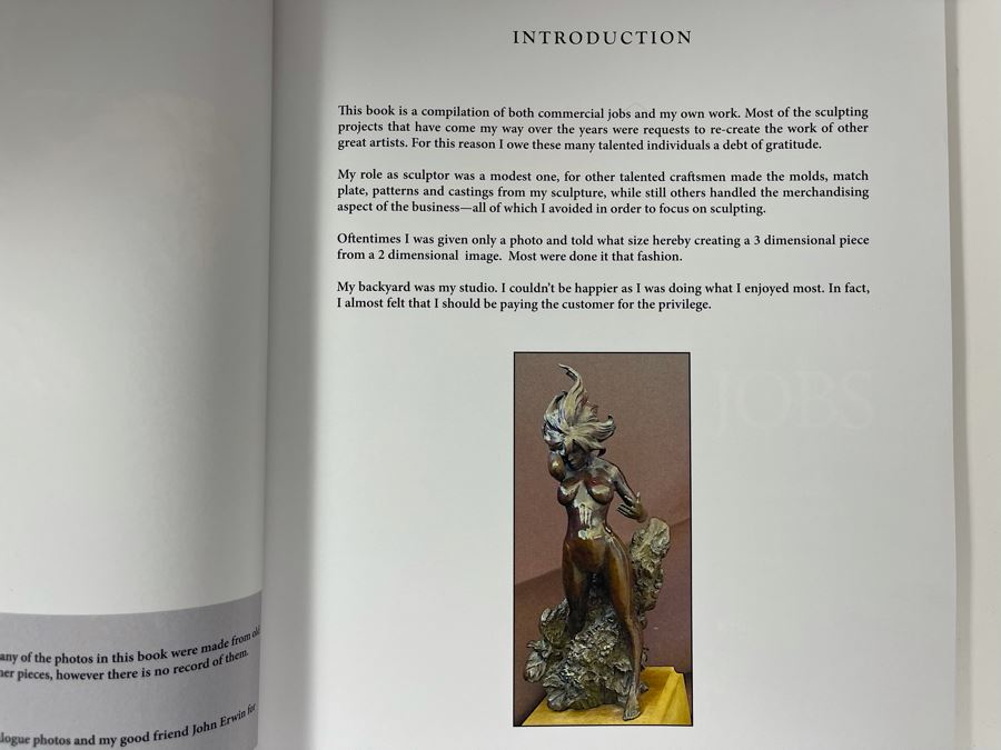 Pair Of Max Turner Artist Books: The Sculpture Of Max Turner And Terra Cotta Sculpture Of Max Turner (Several Sculptures Featured Were Previously Sold  - Adam And Eve Sculputre Is In Book) [Photo 9]