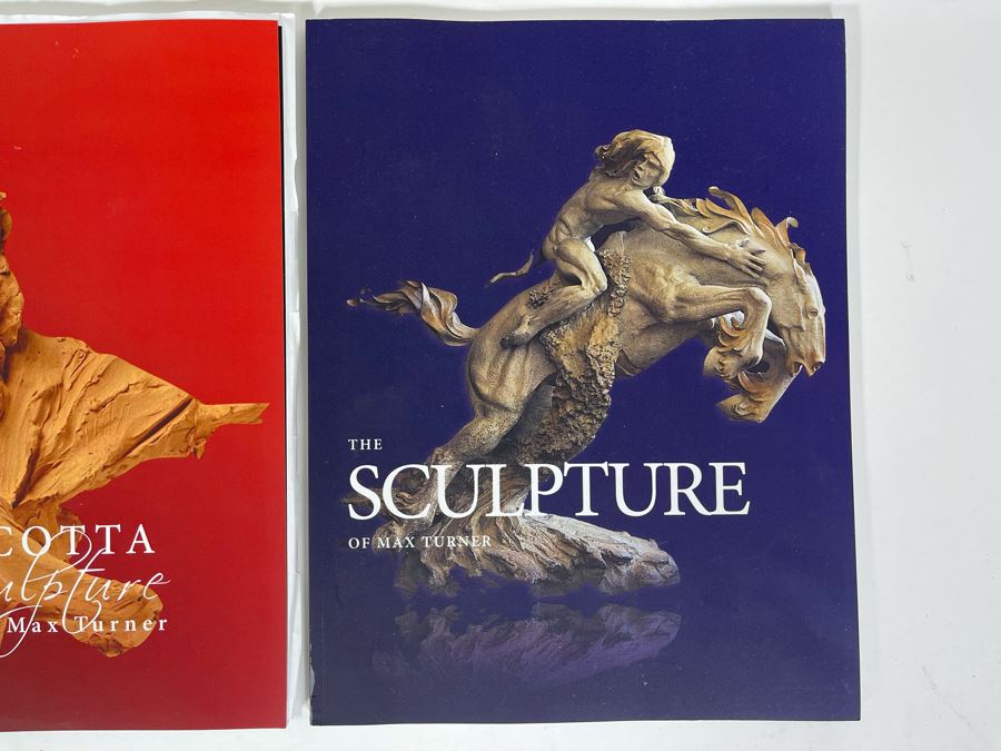 Pair Of Max Turner Artist Books: The Sculpture Of Max Turner And Terra Cotta Sculpture Of Max Turner (Several Sculptures Featured Were Previously Sold  - Adam And Eve Sculputre Is In Book) [Photo 2]