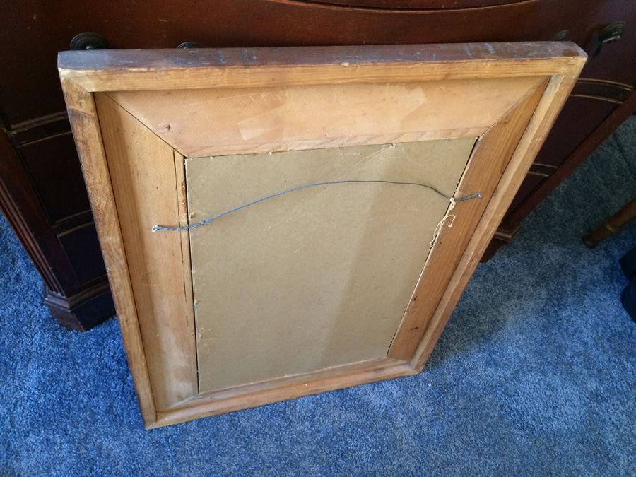 Antique framed mirror [Photo 6]