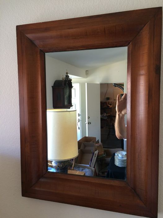 Antique framed mirror [Photo 1]