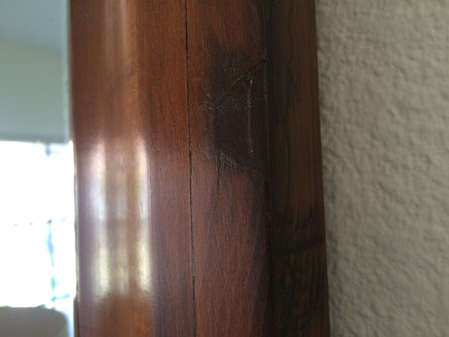 Antique framed mirror [Photo 5]