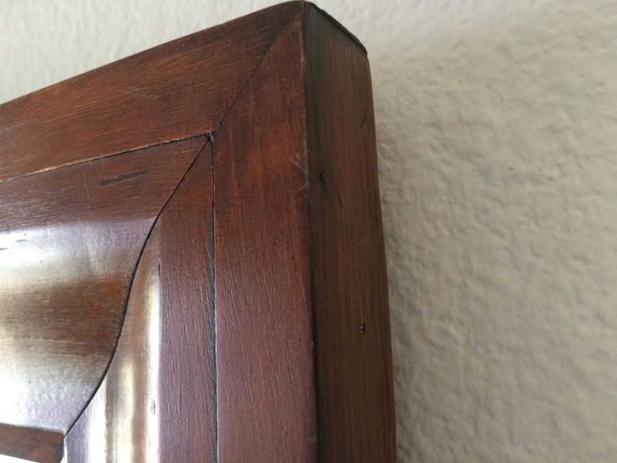 Antique framed mirror [Photo 4]