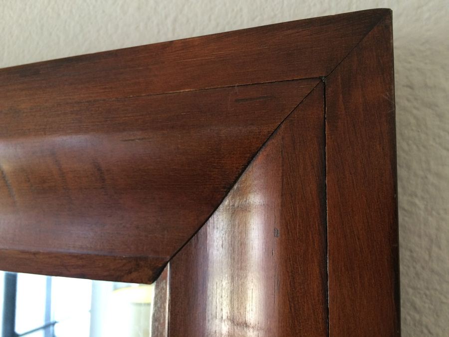 Antique framed mirror [Photo 3]