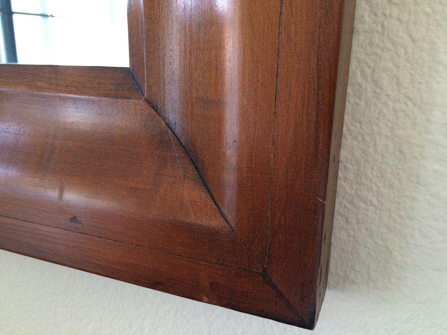 Antique framed mirror [Photo 2]