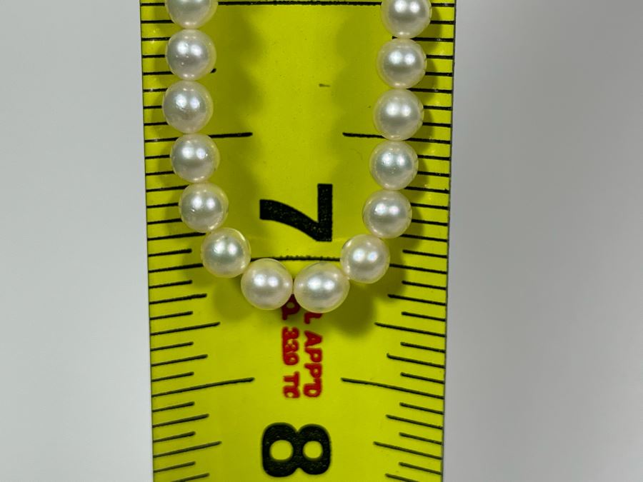 Cultured Pearl 5mm Strand 14' Necklace [Photo 9]