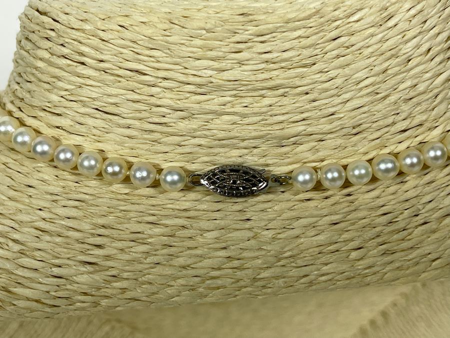 Cultured Pearl 5mm Strand 14' Necklace [Photo 8]